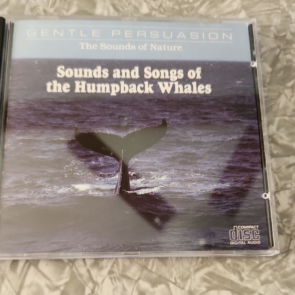 Sounds and Songs of the Humpback Whales CD - Blue